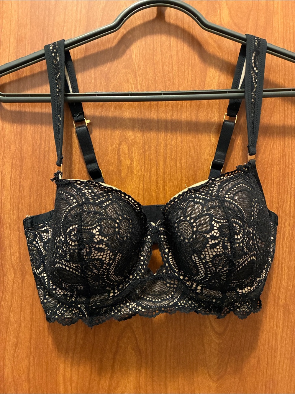 Aerie Black Lace Underwire Bra - Women Intimates & Sleepwear